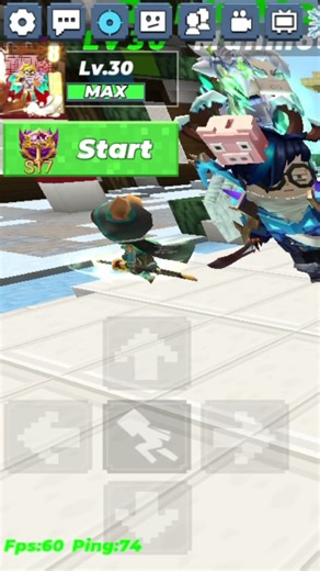 HOW TO PLAY LIKE PC PLAYER BLOCKMAN GO BEDWARS