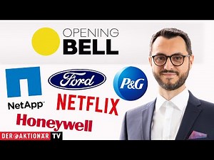 Opening Bell: Procter & Gamble, NetApp, Ford, Netflix, Honeywell