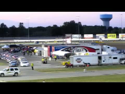Rich Vogler Classic - Huge Crash at the Start of the USAC Midget Feature