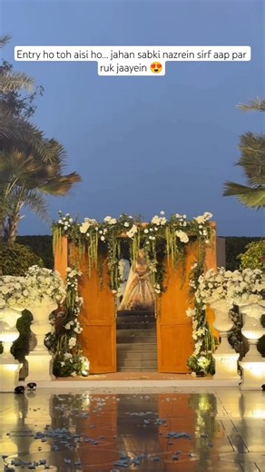 Dreamy Bridal Entry with Bridesmaids 🤍✨ | Royal Bride Entry Ideas | Indian Wedding 2026