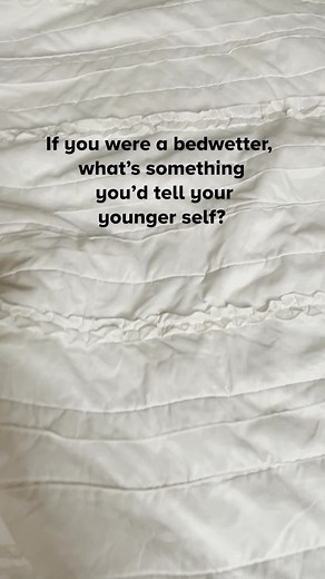 Sharing your experience could help others through their journey #bedwetting #bedwettinghelp