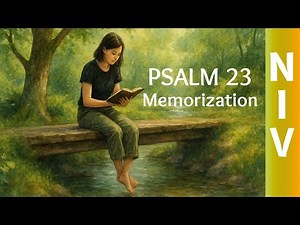 Psalm 23 NIV Memorization Song – One Hour Bible Verse Song – The Lord Is My Shepherd Scripture Music
