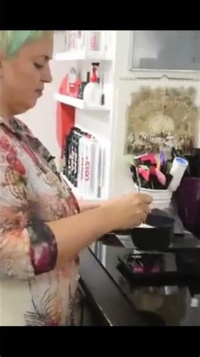 Mix the paint thoroughly with a whisk.