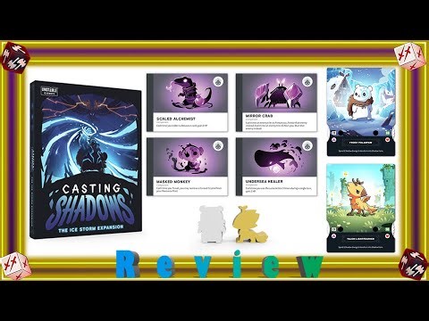 How to Play Casting Shadows: The Ice Storm Expansion & Board Game Review