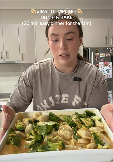 Easy Viral Dump & Bake Dumpling Recipe