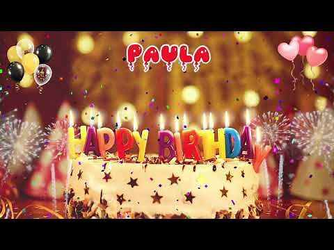 PAULA birthday song – Happy Birthday Paula