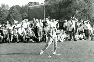 When the Masters long-drive competition was the early entertainment