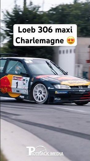 Sebastien Loeb in the 306 maxi Charlemagne #rally #rallye #fun