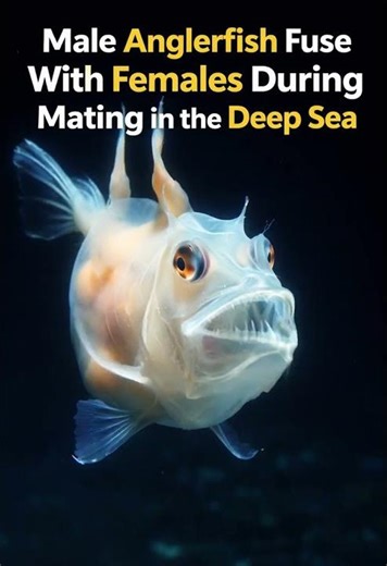 Male Anglerfish Permanently Fuse With Females