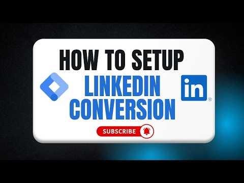 How To Set Up Linkedin Conversion Tracking - English