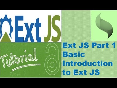 What is extjs 4 and a basic introduction to extjs