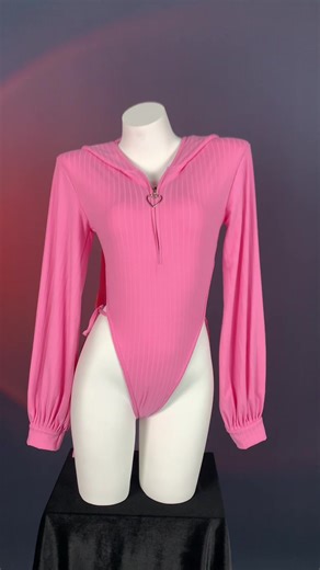 Cute Pink Bunny Suit Cosplay for Valentine's Day