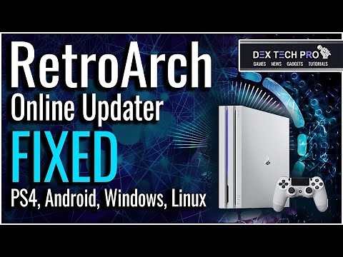 RetroArch on PlayStation 4: Failed to retrieve core list FIXED! ( how to fix online updater )