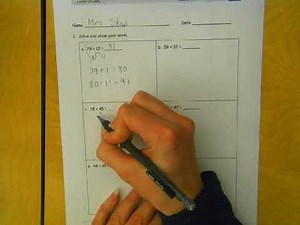 Eureka Math - 1st Grade - Module 6, Lesson 13