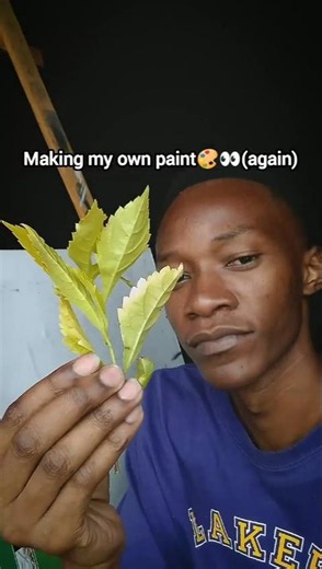 I Made My Own Paint From Flowers…🌻🎨 (No Paint Allowed) #shortsfeed #art #artwork #trendingshorts