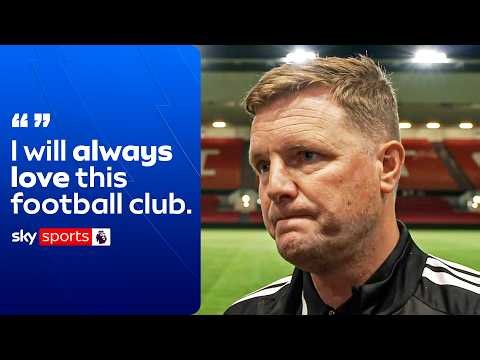 Eddie Howe's FINAL interview as Newcastle head coach & Bruno Guimaraes' future response