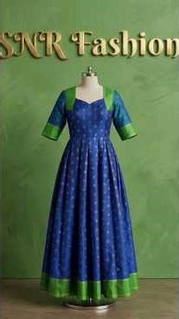 Saree to Stunning Anarkali ✨ Customized Boutique Outfit | Online Orders Open