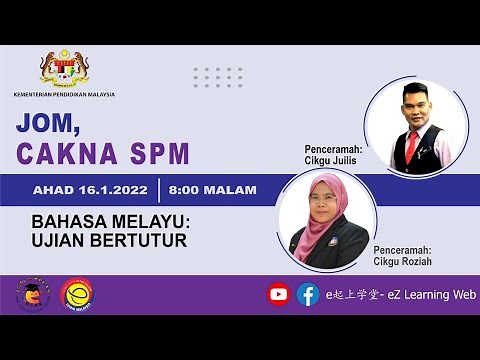 JOM, CAKNA SPM (BAHASA MELAYU:UJIAN BERTUTUR)