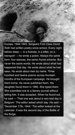 Soldier Wrote the Same Poem Every Night Before Sleep — It Changed Each Time | Military History Talks
