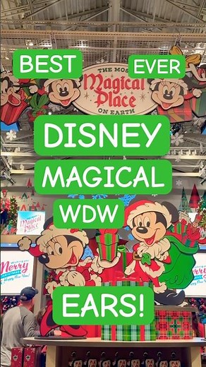 ✨Best Ever MICKEY MOUSE Ears at WALT DISNEY WORLD DISNEY SPRINGS ✨