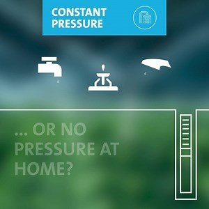 1.2K views · 22 reactions | Provide your customers with constant pressure by installing an SQE pump from Grundfos. Thanks to the variable speed drive the pump speed automatically adjusts itself to ensure constant water pressure despite changing demands. | Grundfos for Installers | Facebook