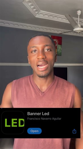 Banner led: app for communication. #apps #communication