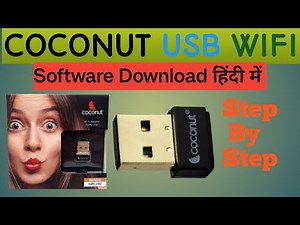 coconut usb wifi driver download step by step in hindi #coconut #wifi #usb #laserimpact_solution