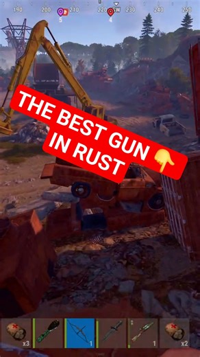 Double Barrel the best Forced wipe gun in #rust