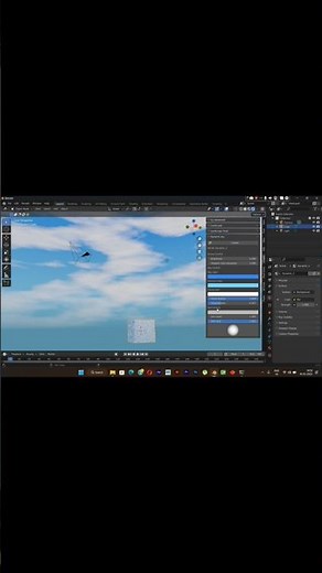 Dynamic sky || Sky add ons in blender ||Blender tutorial #blendertutorial #animation