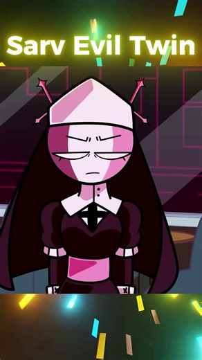 Sarv Evil Twin [FNF Animation] #fnf #fridaynightfunkin #shorts