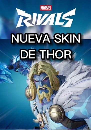 Nueva skin de Thor: God of Winter en Marvel Rivals