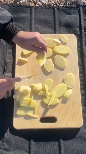 Only Potatoes & Eggs — Amazing Outdoor Cooking ✅ part 3 #food #bbqmeat #smokingmeat