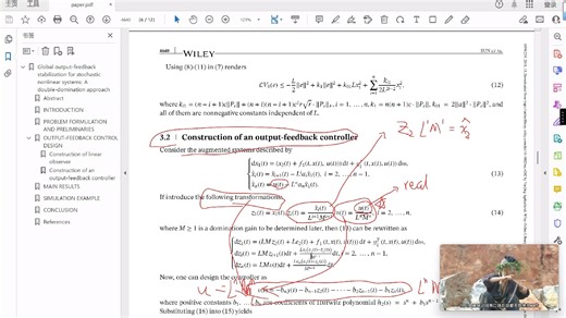 260.【复现】随机非线性系统的全局输出反馈镇定_一种双控制方法_哔哩哔哩_bilibili