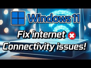 Fix Internet Connectivity Issues Windows 11 [2025]
