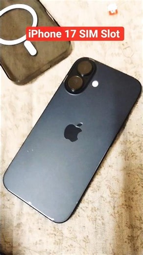 iPhone 17 Sim slot #iphone #iphone17