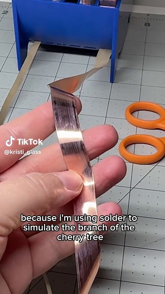 Creating a Cardinal Pair Stained Glass Transom