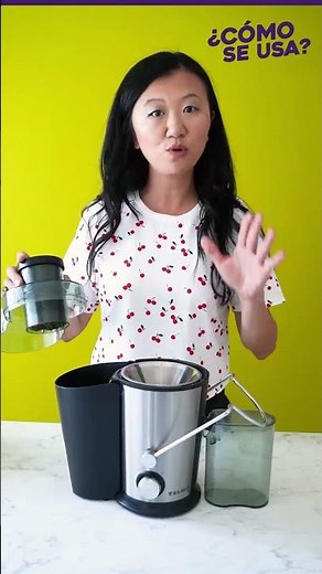 ¿Cómo se uasa el Extractor de Jugo YELMO?