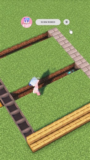 Minecraft Starter Automatic Farm | Tutorial 🏠 92 #minecraft