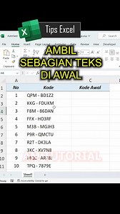 mengambil sebaigan huruf di awal #microsoftword #belajarngetik #belajarexcel #belajarkomputer #tutorialkomputer | AM Tutorial