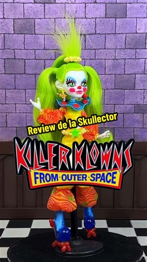 Monster high Skullector de Shorty de Killer Klowns from the outer space 🤡🤡🤡 #monsterhigh #skullector #killerklownsfrotheouterspace #monsterhighdolls #skullectordolls @Monster High