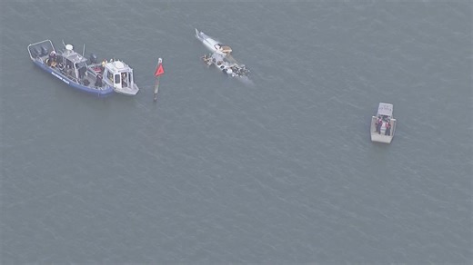 Galveston, Texas plane crash: One person remains missing after five others were killed Monday