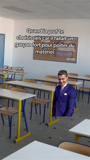 Quand Ronaldo devient le héros de la classe