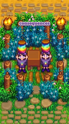 Junimo B | Stardew Valley Gamer | Cheating in Stardew Valley can have consequences… Some worse than others👀 #junimob #stardewvalley #stardew #stardewvalleyfarmer... | Instagram