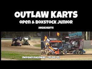 Outlaw Karts Open & Boxstock Junior Highlights