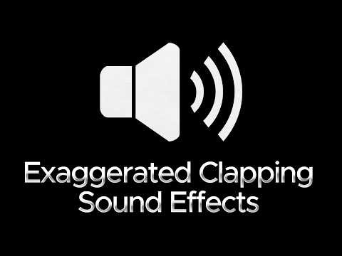 Exaggerated Clapping Sound Effects | FREE Audience Clapping Sound Effects for Creators