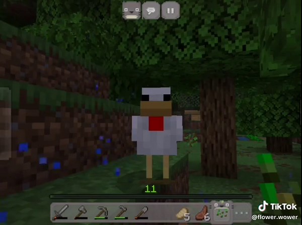chimken:] #minecraft #minecraftmod #themanfromtheshadow #fyp | minecraft