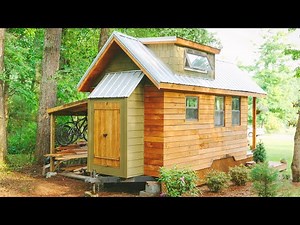 Amazing Beautitful The Off-Grid Solar Power Small House | Living Design Tiny House