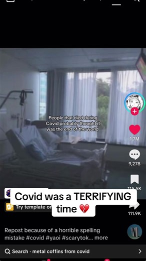 What a crazy period #covid #sick #rip #crazy #scary | corona