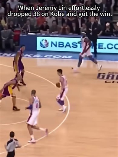 Kobe really doesn’t like Jeremy Lin😭😭😭#nba #basketball