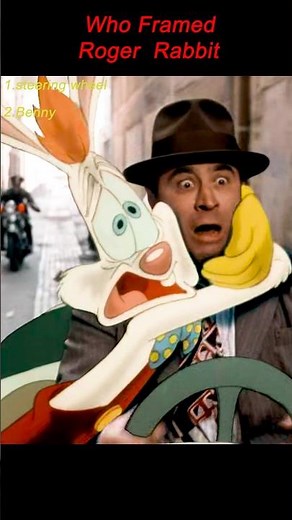 Who Framed Roger Rabbit｜Roger Rabbit Takes the Wheel — Chaos on the Road 😂🚗💥